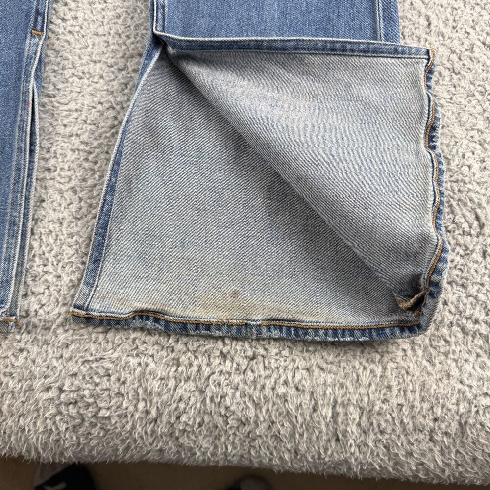 Citizens Of Humanity Georgia High Rise Bootcut Jeans Womens 32 (32x33) Spilt Hem - Picture 14 of 16